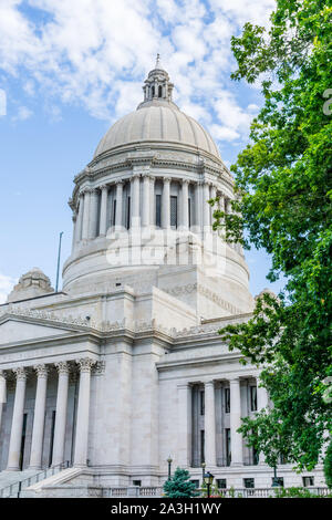 A domed buildings at the Washington State Capitol Stock Photo