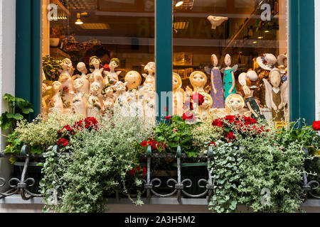 Shops and stores in Riga, Latvia. Stock Photo