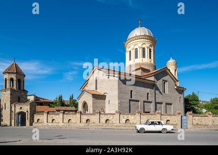 Georgia, Shida Kartli region, Gori, birthplace of the Soviet leader Joseph Stalin, the cathedral Stock Photo