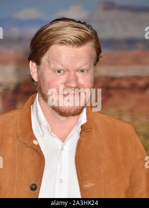 WESTWOOD, CA - OCTOBER 07: Jesse Plemons attends the premiere of Netflix's 'El Camino: A Breaking Bad Movie' at Regency Village Theatre on October 07, 2019 in Westwood, California. Stock Photo