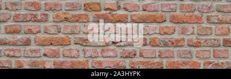 Panorama Brick wall texture Stock Photo