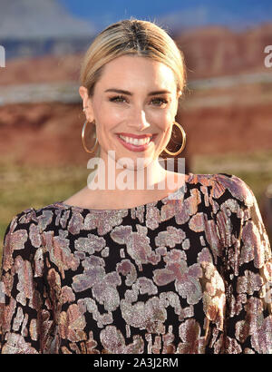 WESTWOOD, CA - OCTOBER 07: Arielle Vandenberg attends the premiere of