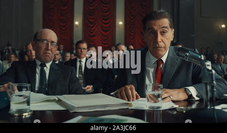 RELEASE DATE: September 27, 2019 TITLE: The Irishman STUDIO: STX Entertainment DIRECTOR: Martin Scorsese PLOT: A mob hitman recalls his possible involvement with the slaying of Jimmy Hoffa. STARRING: AL PACINO as Jimmy Hoffa. (Credit Image: © STX Entertainment/Entertainment Pictures) Stock Photo