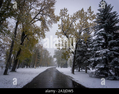 Bowness Park Calgary Alberta Stock Photo