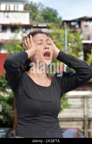 An Asian Woman With Alzheimers Stock Photo - Alamy