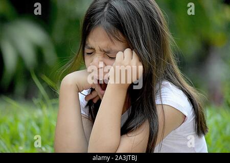 A Crying Girl Youth