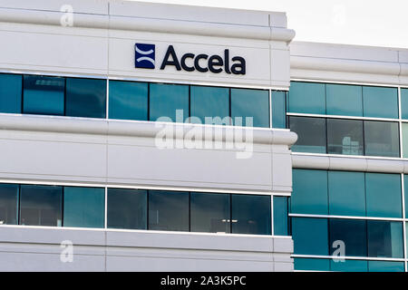 Sep 25, 2019 San Ramon / CA / USA - Accela headquarters in East San Francisco Bay; Accela Inc designs and delivers government software Stock Photo