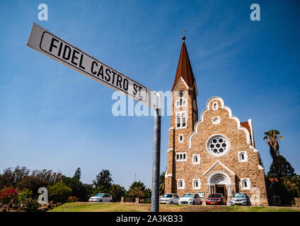 The Christ Church in Windhoek, Namibia Stock Photo