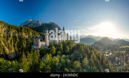 Neuschwanstein castle - Germany Stock Photo