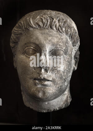 Marble Statue of Greek King Ptolemy II Philadelphus at Alexandria Stock ...