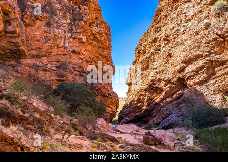 Simpsons Gap in the Northern Territory, Australia. Stock Photo