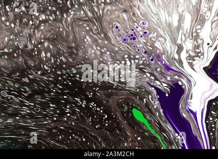 Abstract random patterns from mixed colors. Toned. Stock Photo