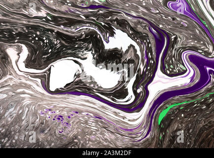 Abstract random patterns from mixed colors. Toned. Stock Photo