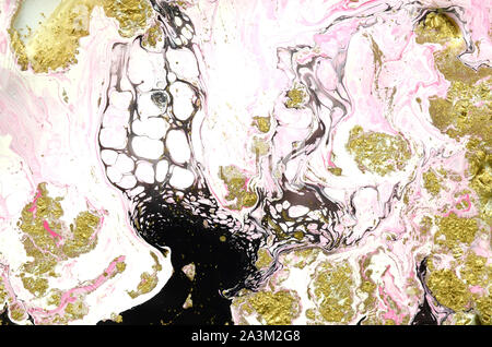 Marble Gold texture seamless pattern. Trendy colors. Weddings, menus, invitations, birthday, business cards with a marble texture in fashionable color Stock Photo