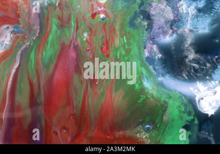 Colorful paint spreads background. Stock Photo