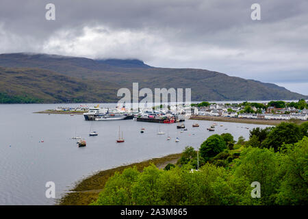 Ullapool Ross and Cromarty Ross-shire Highland Scotland Stock Photo