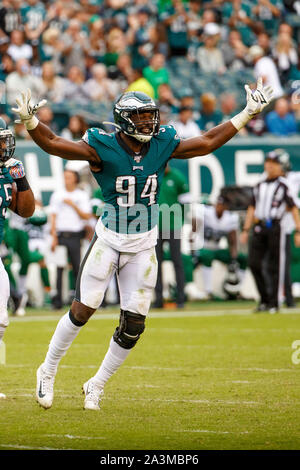 Philadelphia Eagles defensive end Josh Sweat (94) rushes during an NFL  football game against the Minnesota Vikings on Monday, September 19, 2022,  in Philadelphia. (AP Photo/Matt Patterson Stock Photo - Alamy