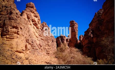 Bizzare rock formation at Essendilene in Tassili nAjjer national park, Algeria Stock Photo