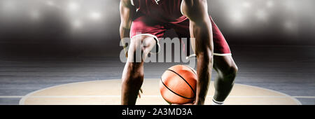 Composite image of basketball player Stock Photo