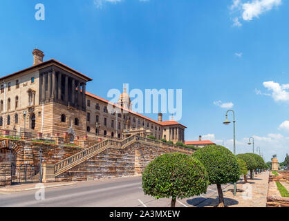 Union Buildings, housing the presidential offices and administrative government headquarters, Pretoria, Gauteng, South Africa Stock Photo