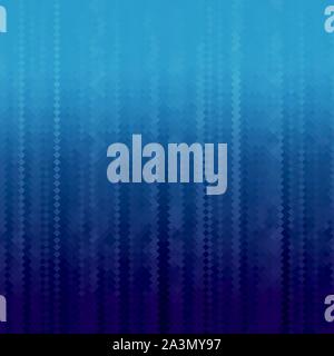 Blue Polygonal Background. Rumpled Square Pattern. Low Poly Texture. Abstract Mosaic Modern Design. Origami Style Stock Vector