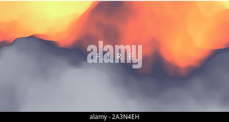 Lava. Abstract background. Modern pattern. Vector illustration for design. Stock Vector