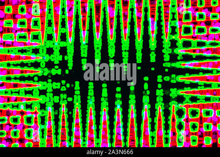 An abstract grunge border background image. Stock Photo