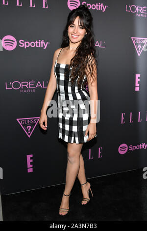 Camila Cabello attends ELLE Women In Music Presented by Spotify at The