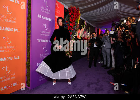 5th Annual Clara Lionel Foundation Diamond Ball, Arrivals, Cipriani Wall Street, New York, USA - 12 Sep 2019 - Rihanna Stock Photo