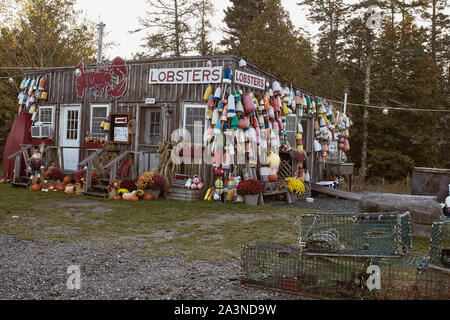 Bar Harbor Maine September 28th 2019 Lobster Buoys And