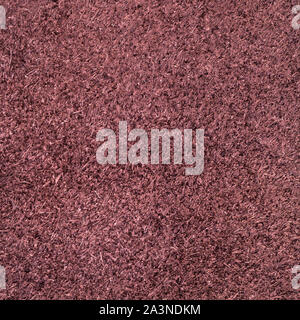 textured square background from maroon brown suede close up Stock Photo