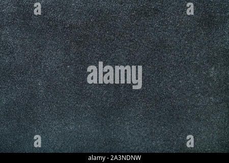 textured background from black suede close up Stock Photo