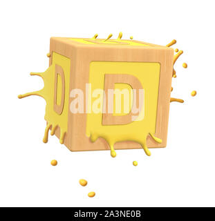 3d rendering of colorful alphabet toy blocks showing 'BABY' sign on a ...