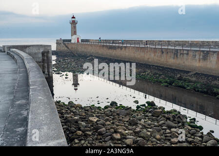 Foz do Douro lighthouse, Oporto, Portugal Stock Photo: 233561419 - Alamy