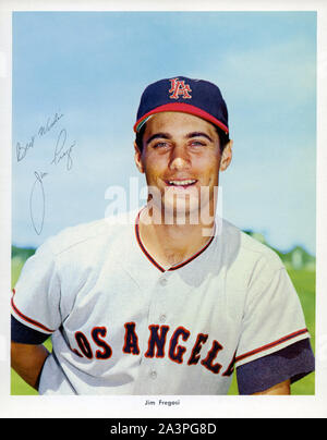 Color portrait of 1961 American League expansion team Los Angeles Angels  baseball player Jim Fregosi Stock Photo - Alamy