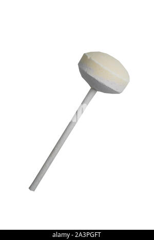 A Lollipop on a white background Stock Photo