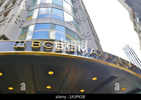 A BCBG Max Azria store on Fifth Avenue in New York on Wednesday