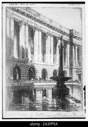 Stadium - Univ. of Ill Stock Photo - Alamy