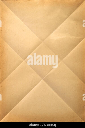 Very old damaged paper texture captured in the studio Stock Photo