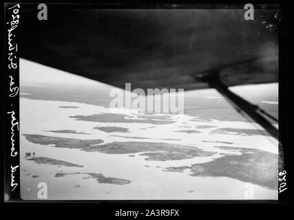 Sudan. Bor District (Sud country). Air view. Section of the Nile Stock Photo