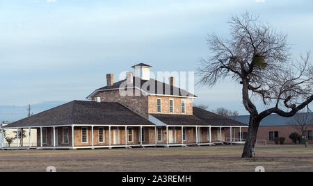 Texas San Angelo Fort Concho National Historic Landmark operated 1867 ...