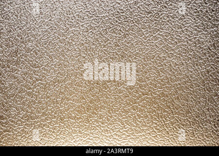 Textures of glass and yellow  light. Stock Photo