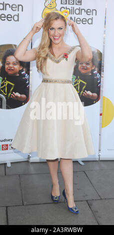 Photo Must Be Credited ©Kate Green/Alpha Press 079963 01/11/2015 Camilla Kerslake at the Gala Lunch Fundraiser in support of BBC Children In Need which improves the lives of children across the UK at the Landmark Hotel London Stock Photo