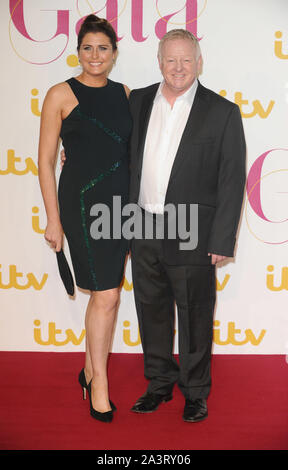 Les Dennis And His Wife Claire Nicholson Arrive At Manchester Cathedral les-dennis-and-his-wife-claire-nicholson-arrive-at-manchester-cathedral