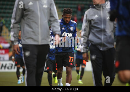 THE HAGUE, NETHERLANDS - OCTOBER 3, 2019: Fred (Manchester United) pictured during the 2019/20 UEFA Europa League Group L match. Stock Photo