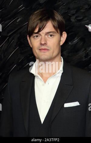 Sam Riley attends the Maleficent: Mistress of Evil European Film ...