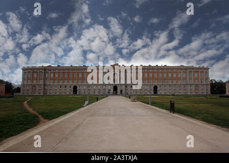 Caserta, Italy - September 25, 2019: The Royal Palace of Caserta Stock Photo