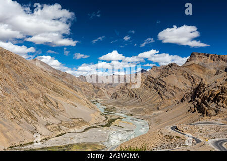 Himalayan landscape in Himalayas Stock Photo