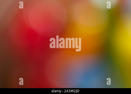pastel bokeh background, defocused colorful template Stock Photo