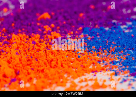 Multicolor abstract background, template powder colors Stock Photo